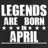 Legends Are Born In April Birthday Cool Comfort Performance Bucket Hat