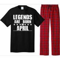 Legends Are Born In April Birthday Pajama Set