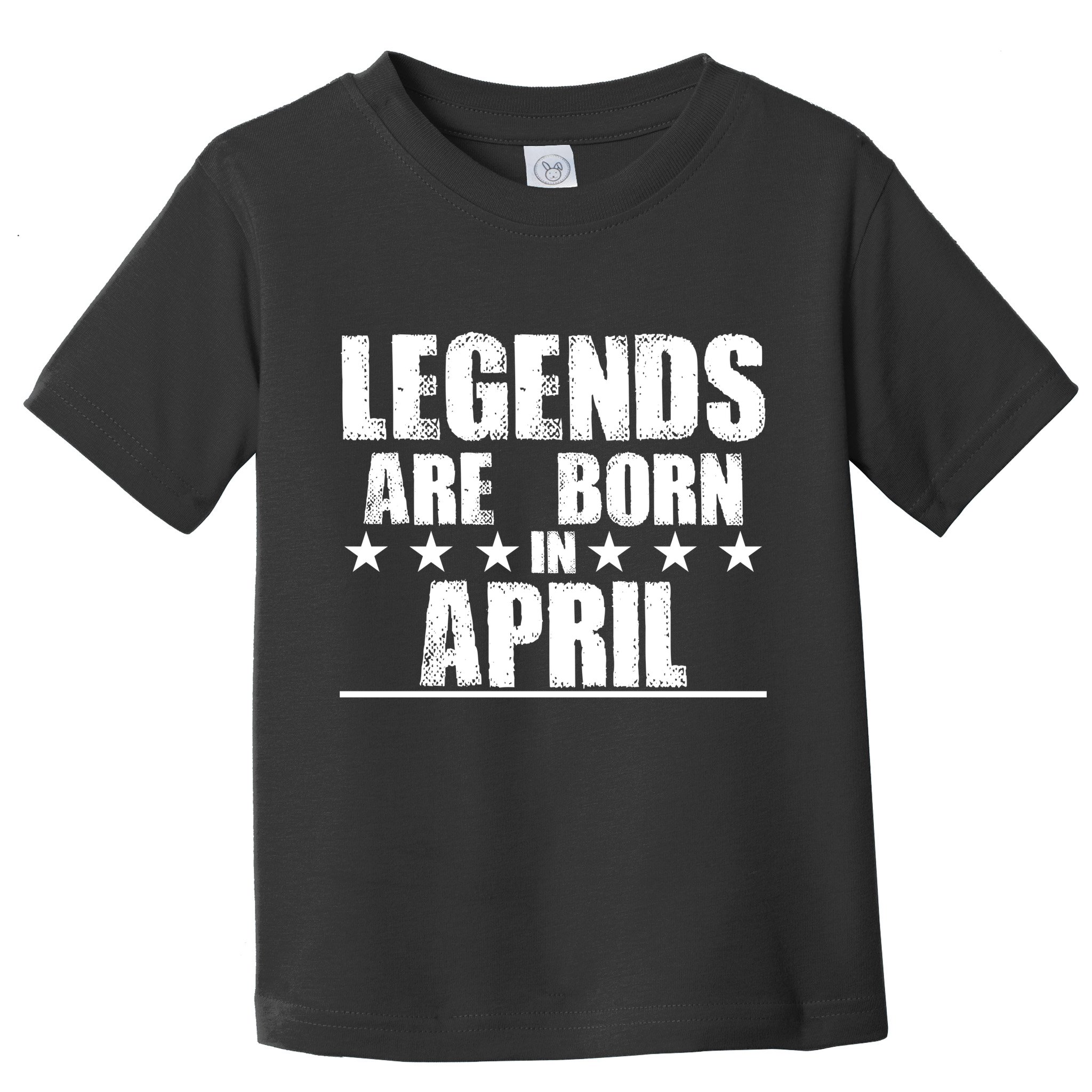 Legends Are Born In April Birthday Toddler T-Shirt