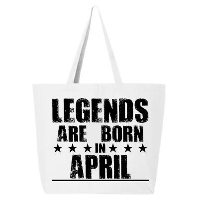 Legends Are Born In April Birthday 25L Jumbo Tote