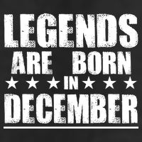 Legends Are Born In December Birthday Cool Comfort Performance Bucket Hat