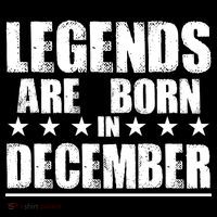 Legends Are Born In December Birthday Sustainable Bucket Hat
