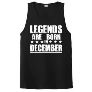 Legends Are Born In December Birthday PosiCharge Competitor Tank