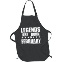Legends Are Born In February Birthday Apron