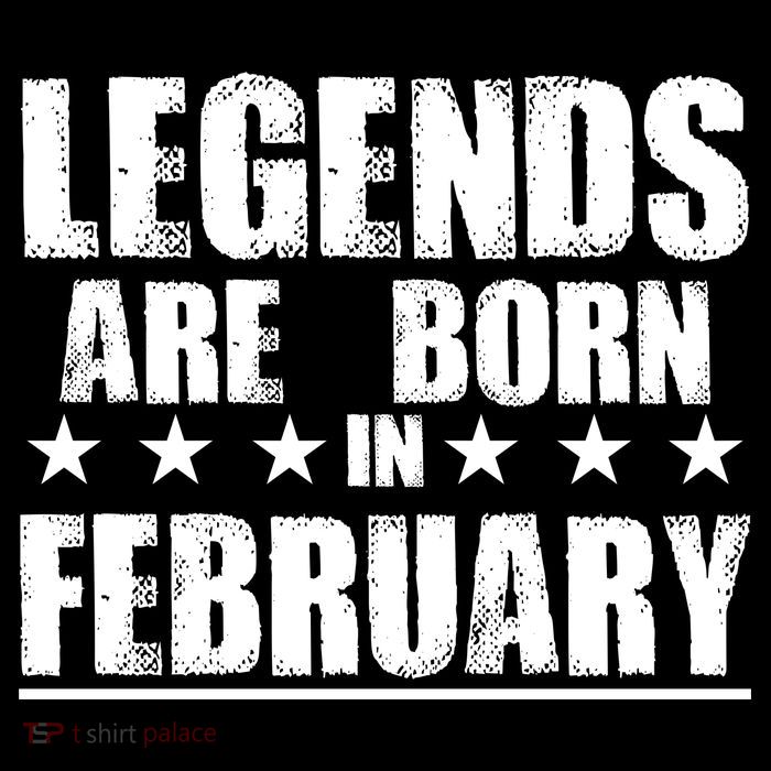 Legends Are Born In February Birthday Wool Snapback Cap