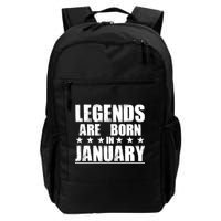 Legends Are Born In January Birthday Daily Commute Backpack