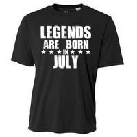 Legends Are Born In July Birthday Cooling Performance Crew T-Shirt