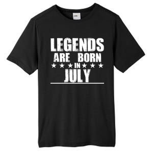 Legends Are Born In July Birthday Tall Fusion ChromaSoft Performance T-Shirt