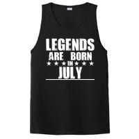 Legends Are Born In July Birthday PosiCharge Competitor Tank