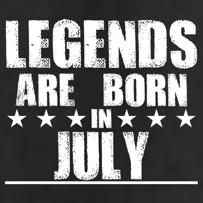 Legends Are Born In July Birthday Golf Towel