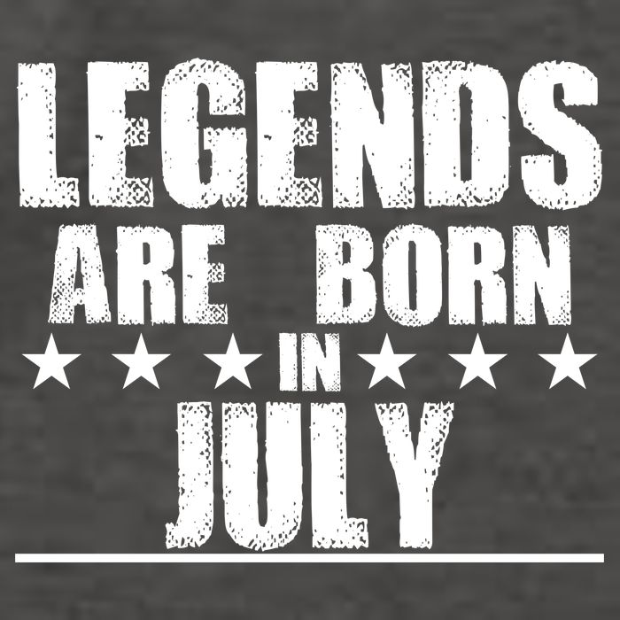 Legends Are Born In July Birthday Vector Backpack