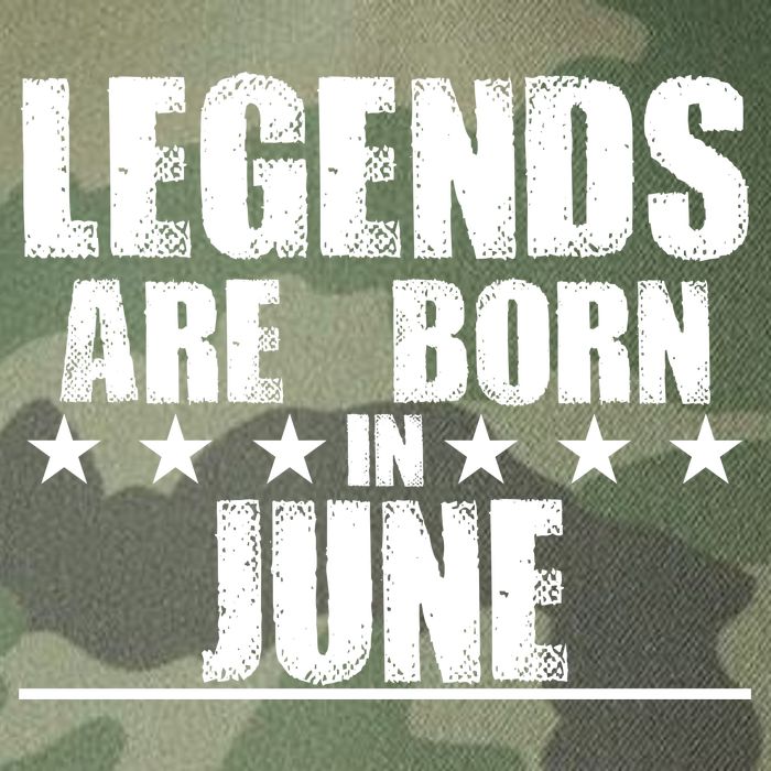 Legends Are Born In June Birthday Legacy Tie Dye Trucker Hat