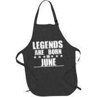 Legends Are Born In June Birthday Apron