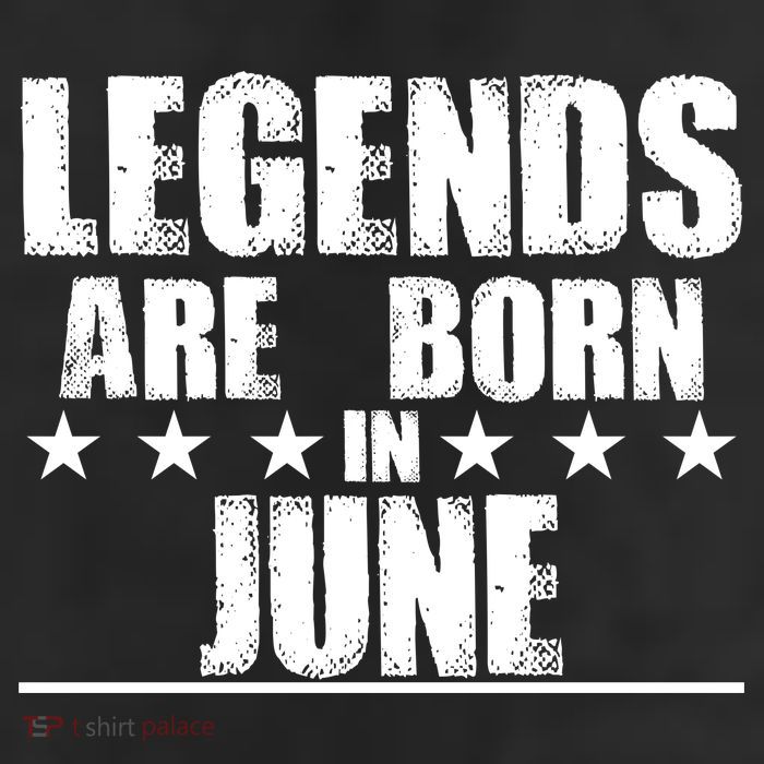 Legends Are Born In June Birthday 11oz C Handle Ceramic Mug