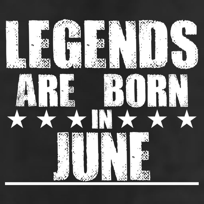 Legends Are Born In June Birthday Golf Towel