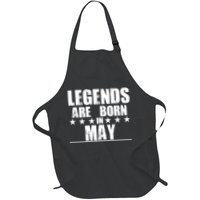 Legends Are Born In May Birthday Apron