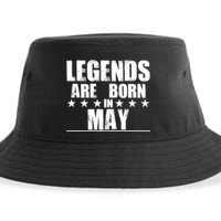Legends Are Born In May Birthday Sustainable Bucket Hat