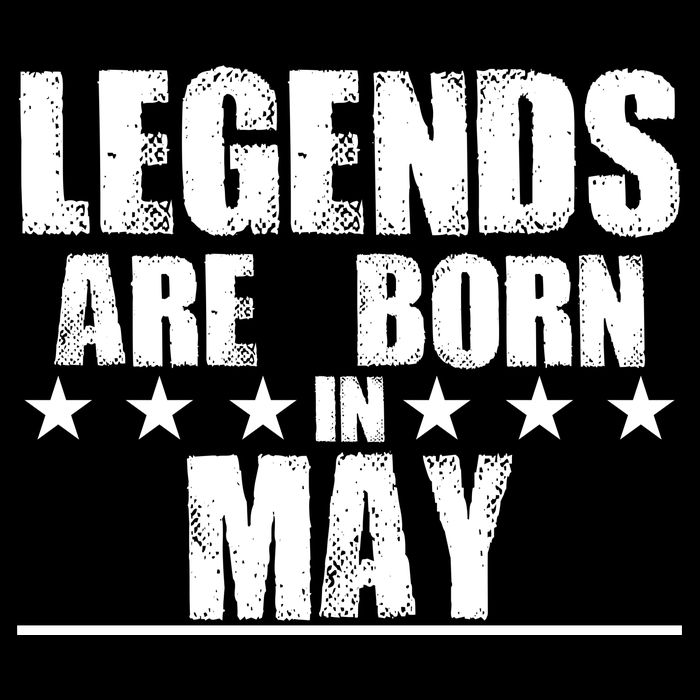 Legends Are Born In May Birthday Premium T-Shirt