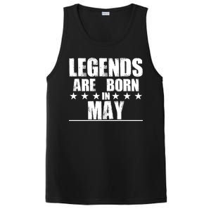 Legends Are Born In May Birthday PosiCharge Competitor Tank