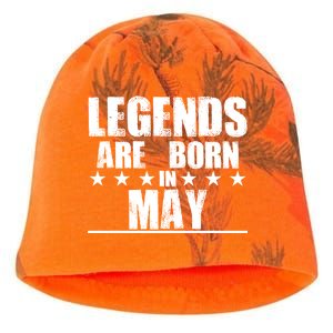 Legends Are Born In May Birthday Kati - Camo Knit Beanie