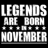 Legends Are Born In November Birthday T-Shirt