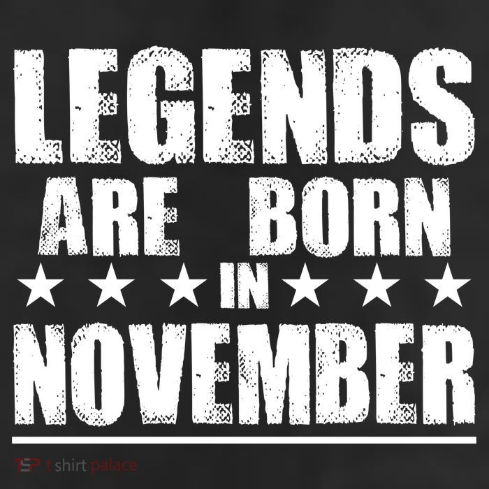 Legends Are Born In November Birthday 11oz C Handle Ceramic Mug