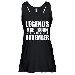 Legends Are Born In November Birthday Ladies Essential Flowy Tank