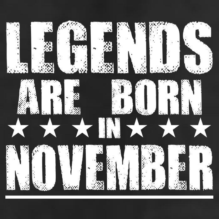 Legends Are Born In November Birthday Golf Towel