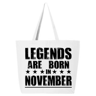 Legends Are Born In November Birthday 25L Jumbo Tote