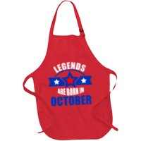 Legends Are Born in October Stars Apron