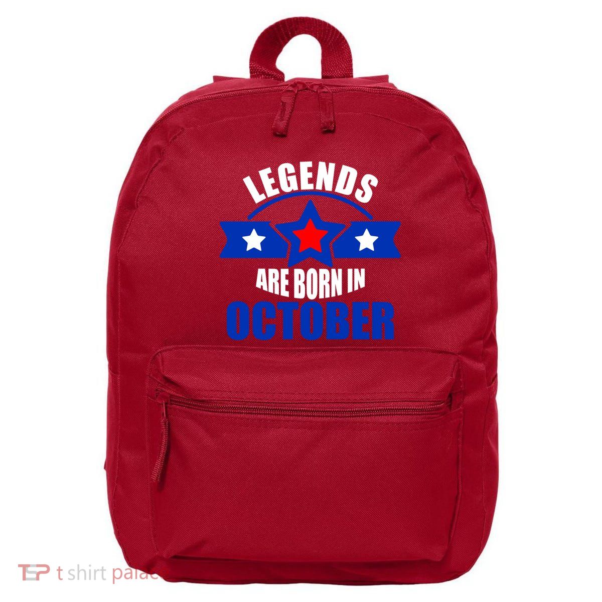 Legends Are Born in October Stars 16 in Basic Backpack