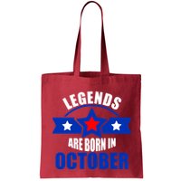 Legends Are Born in October Stars Bag