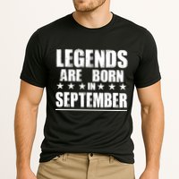 Legends Are Born In September Birthday Cooling Performance Crew T-Shirt
