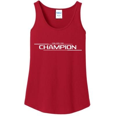 Legends Gaming You Are the Champion Ladies Essential Tank