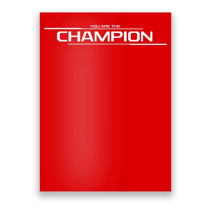 Legends Gaming You Are the Champion Poster