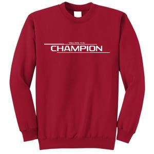 Legends Gaming You Are the Champion Tall Sweatshirt