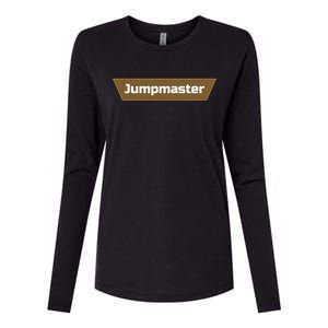 Legends Jumpmaster Womens Cotton Relaxed Long Sleeve T-Shirt