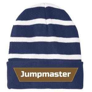 Legends Jumpmaster Striped Beanie with Solid Band