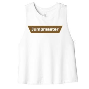 Legends Jumpmaster Women's Racerback Cropped Tank