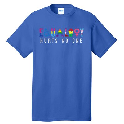 Lgbt Equality Hurts No One Pride Human Rights Tall T-Shirt