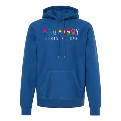 Lgbt Equality Hurts No One Pride Human Rights Premium Hoodie