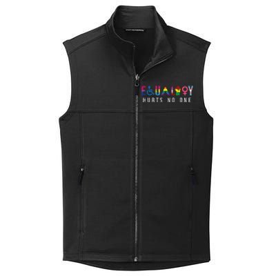 Lgbt Equality Hurts No One Pride Human Rights Collective Smooth Fleece Vest