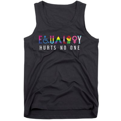 Lgbt Equality Hurts No One Pride Human Rights Tank Top