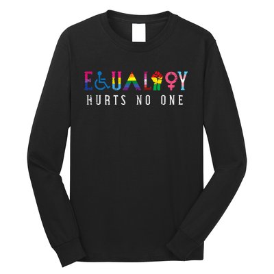 Lgbt Equality Hurts No One Pride Human Rights Long Sleeve Shirt