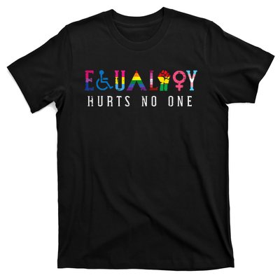 Lgbt Equality Hurts No One Pride Human Rights T-Shirt