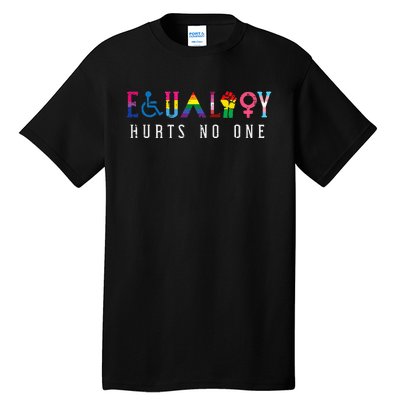 Lgbt Equality Hurts No One Pride Human Rights Tall T-Shirt