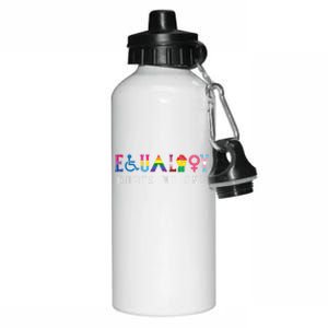 Lgbt Equality Hurts No One Pride Human Rights Aluminum Water Bottle