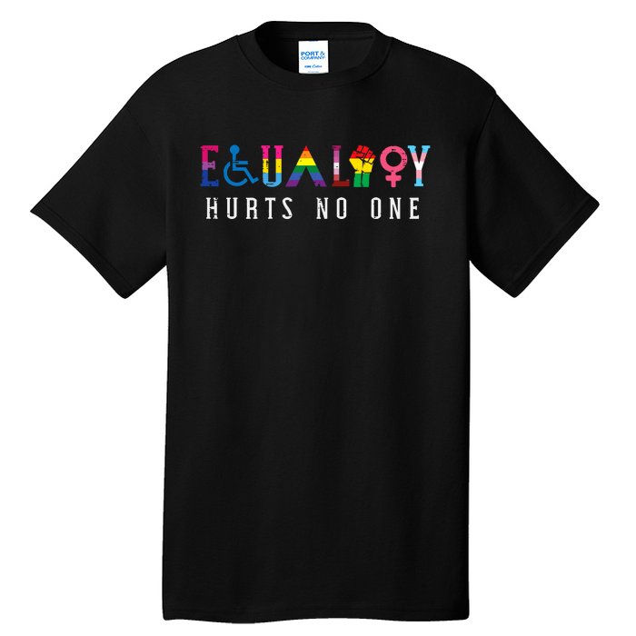 Lgbt Equality Hurts No One Pride Human Rights Tall T-Shirt