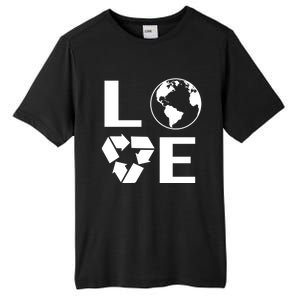 Love Earth Happy Earth Day Save Earth Gift Tall Fusion ChromaSoft Performance T-Shirt