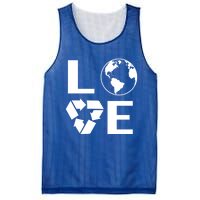 Love Earth Happy Earth Day Save Earth Gift Mesh Reversible Basketball Jersey Tank